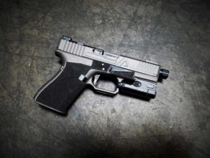 Glock 17 Agency Arms Tungsten Cerakote koted arms