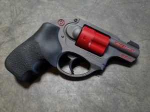 Ruger LCR Dark Titanium Cerakote koted arms